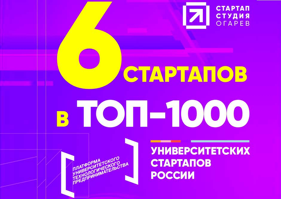 Топ-1000 стартапов страны 